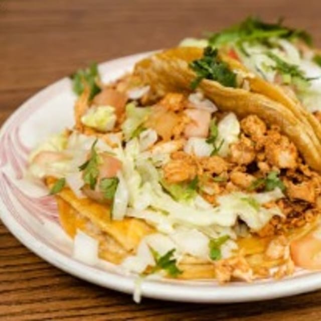 Chicken Barbacoa Taco.